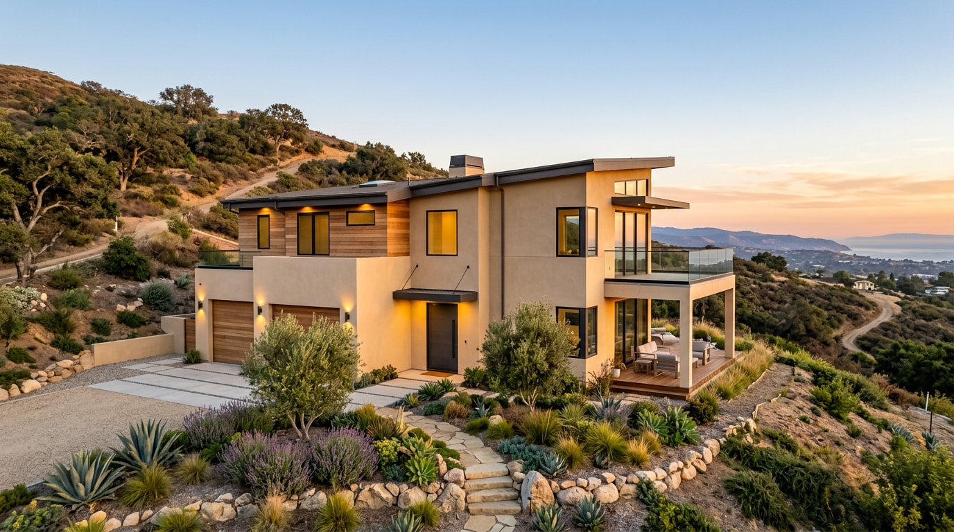 Finished custom home built by custom builders in Ventura County, CA