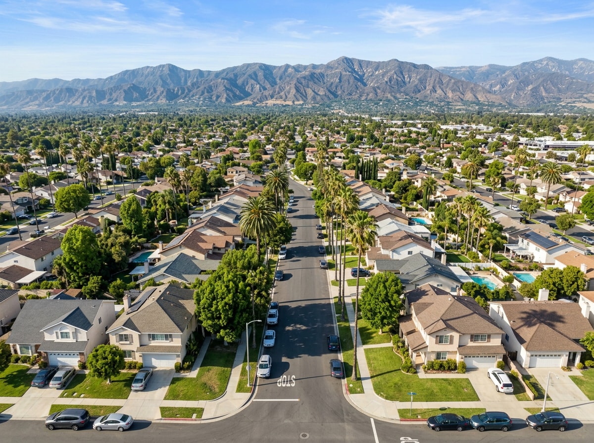 Service area map showing North Hollywood and surrounding San Fernando Valley communities
